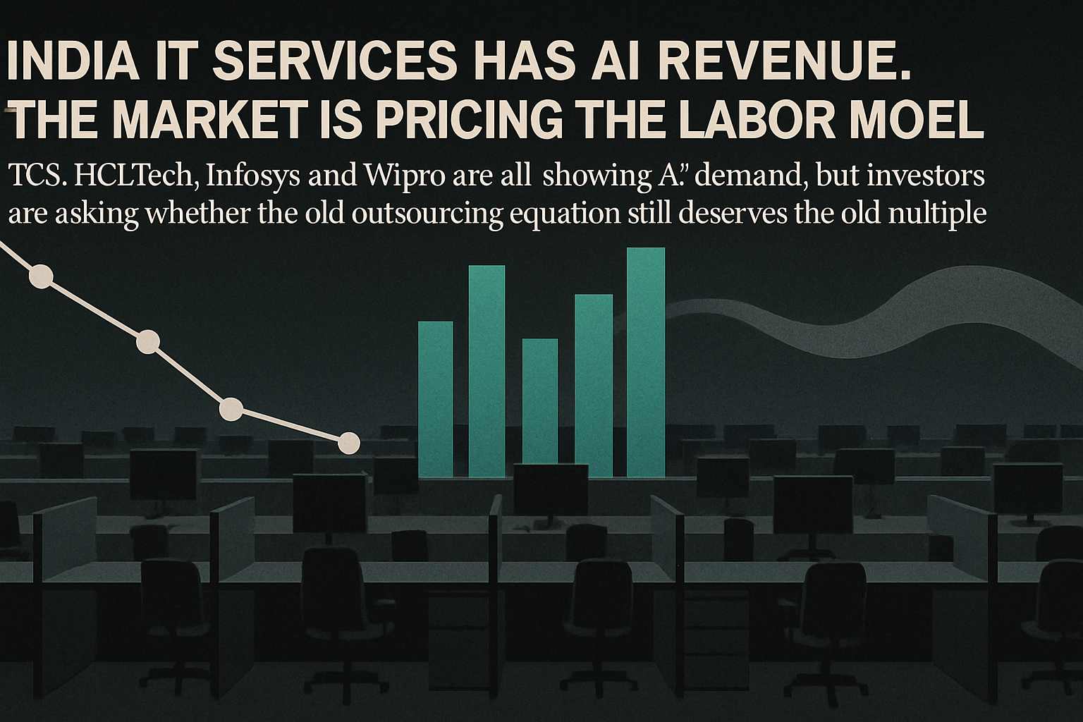 India IT Services Has AI Revenue. The Market Is Pricing the Labor Model.
