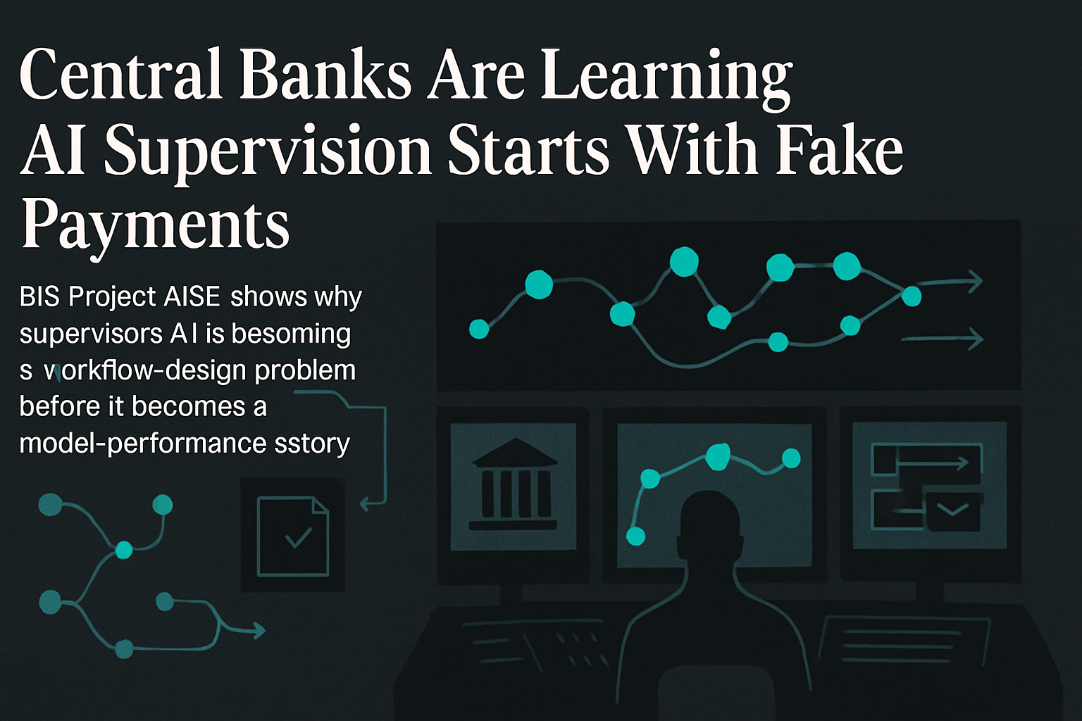 Central Banks Are Learning AI Supervision Starts With Fake Payments