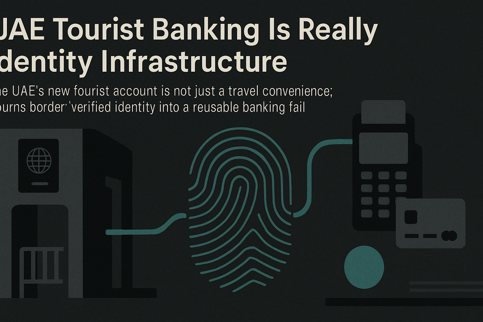 UAE Tourist Banking Is Really Identity Infrastructure