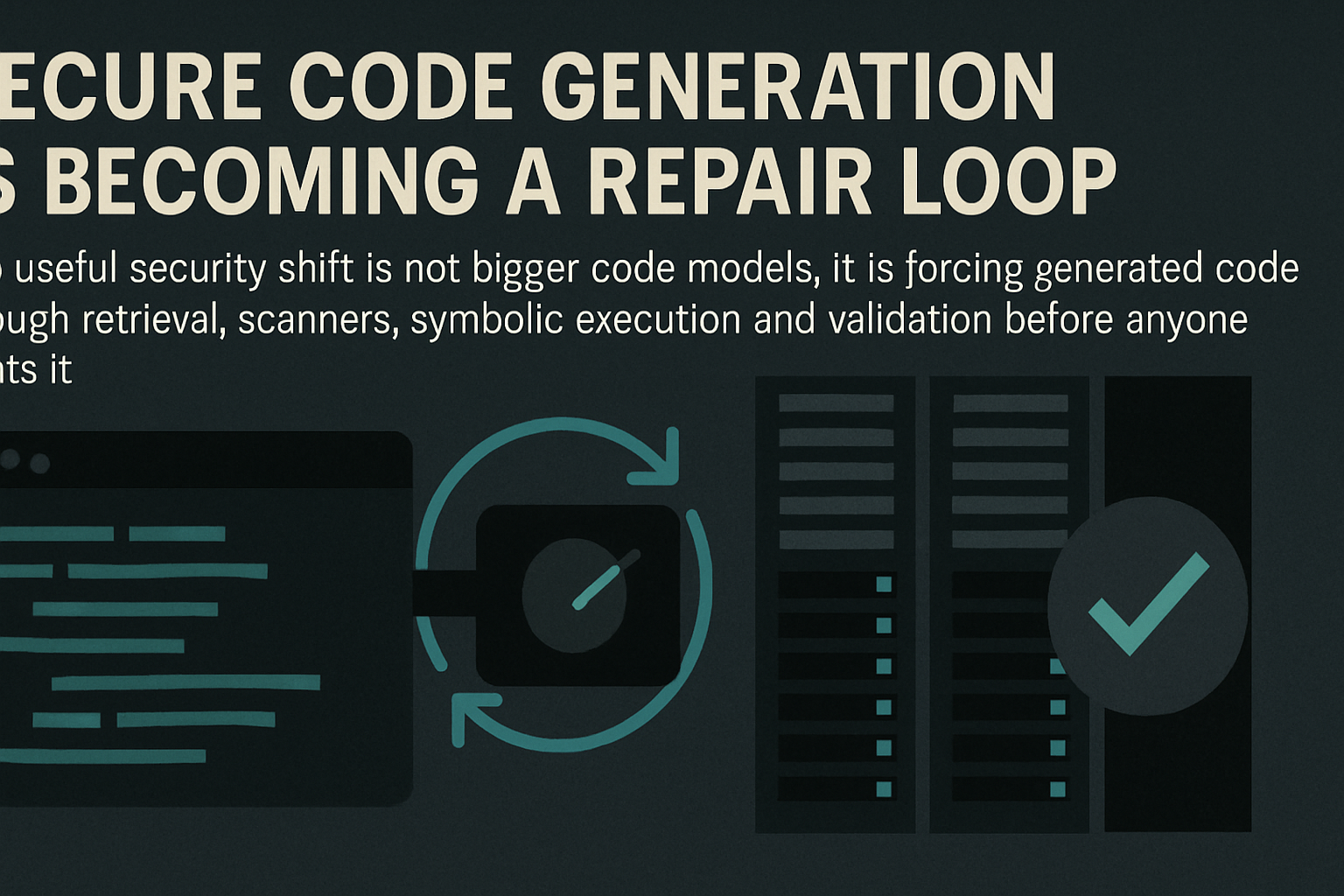 Secure Code Generation Is Becoming A Repair Loop