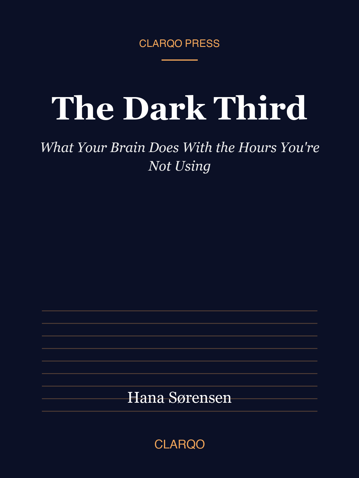 The Dark Third — cover
