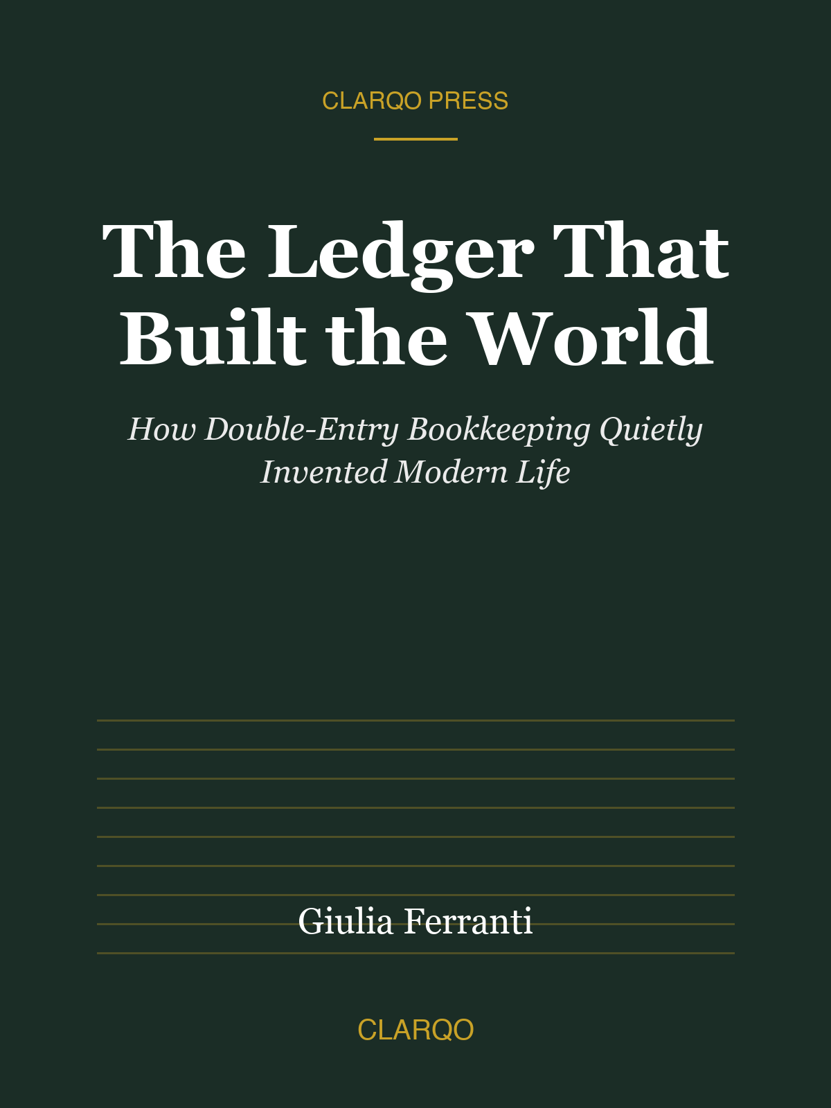 The Ledger That Built the World — cover