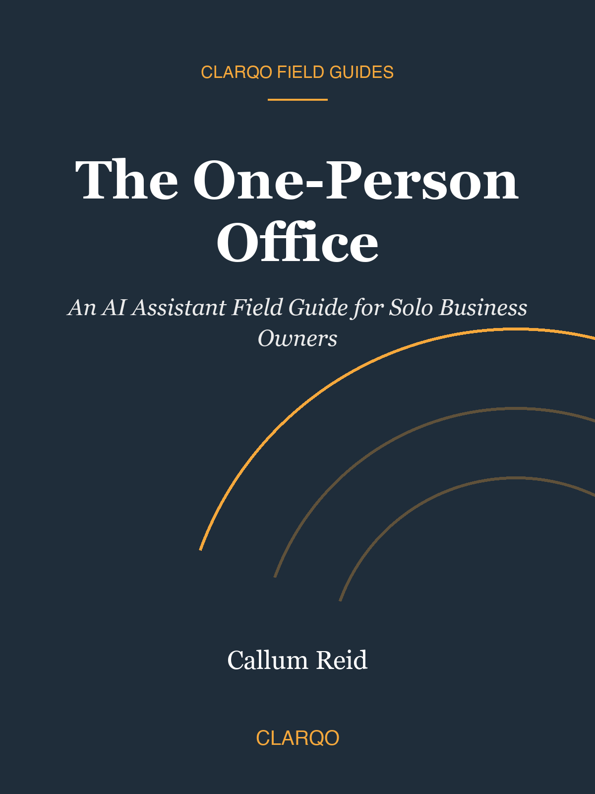 The One-Person Office — cover