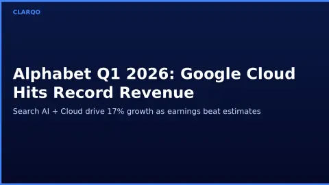 Alphabet Q1 2026: Google Cloud Crosses $13B as AI Search Rewrites the Ad Model
